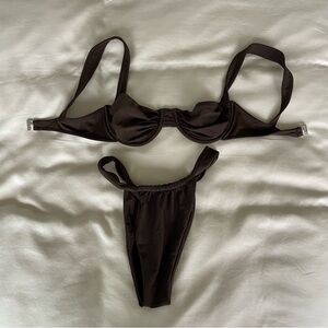 belle anna bikini top and bottom